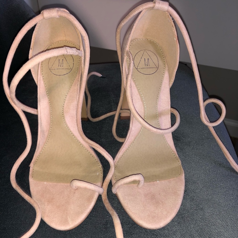 Missguided Strappy Block Heels - Picture 2 of 7